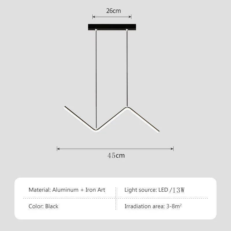 Ferline - Moderne LED hanglamp Hanglamp