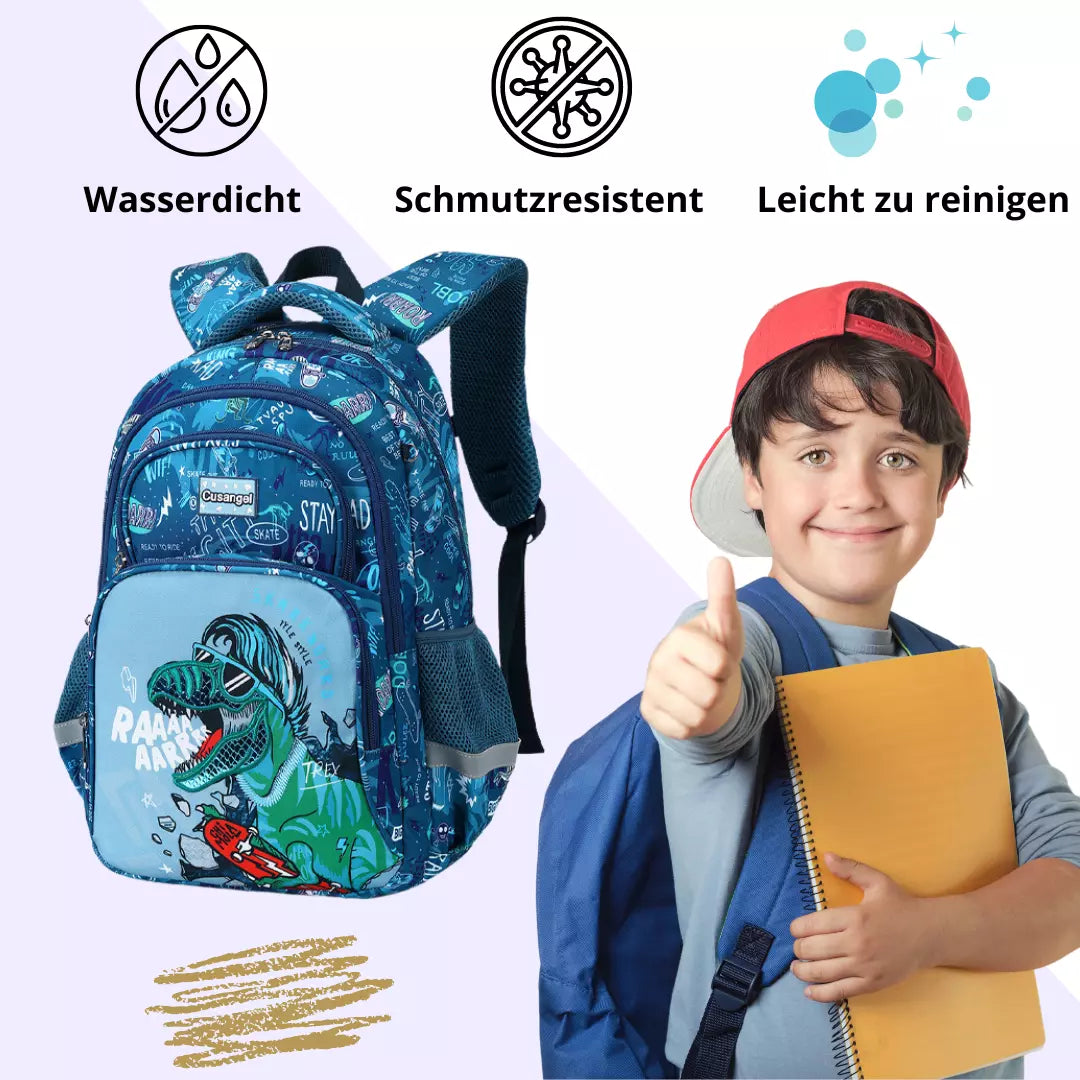 Ralatos - Ergonomische ultralichte schooltas met gratis potloodhouder