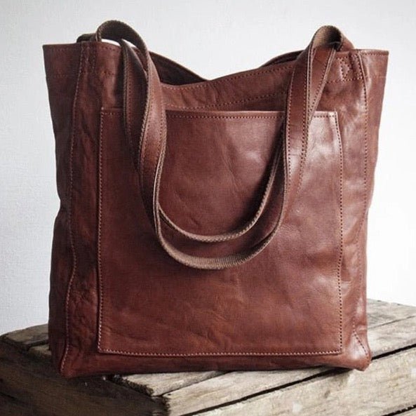 Briana | Vegan lederen tote bag stijl tas